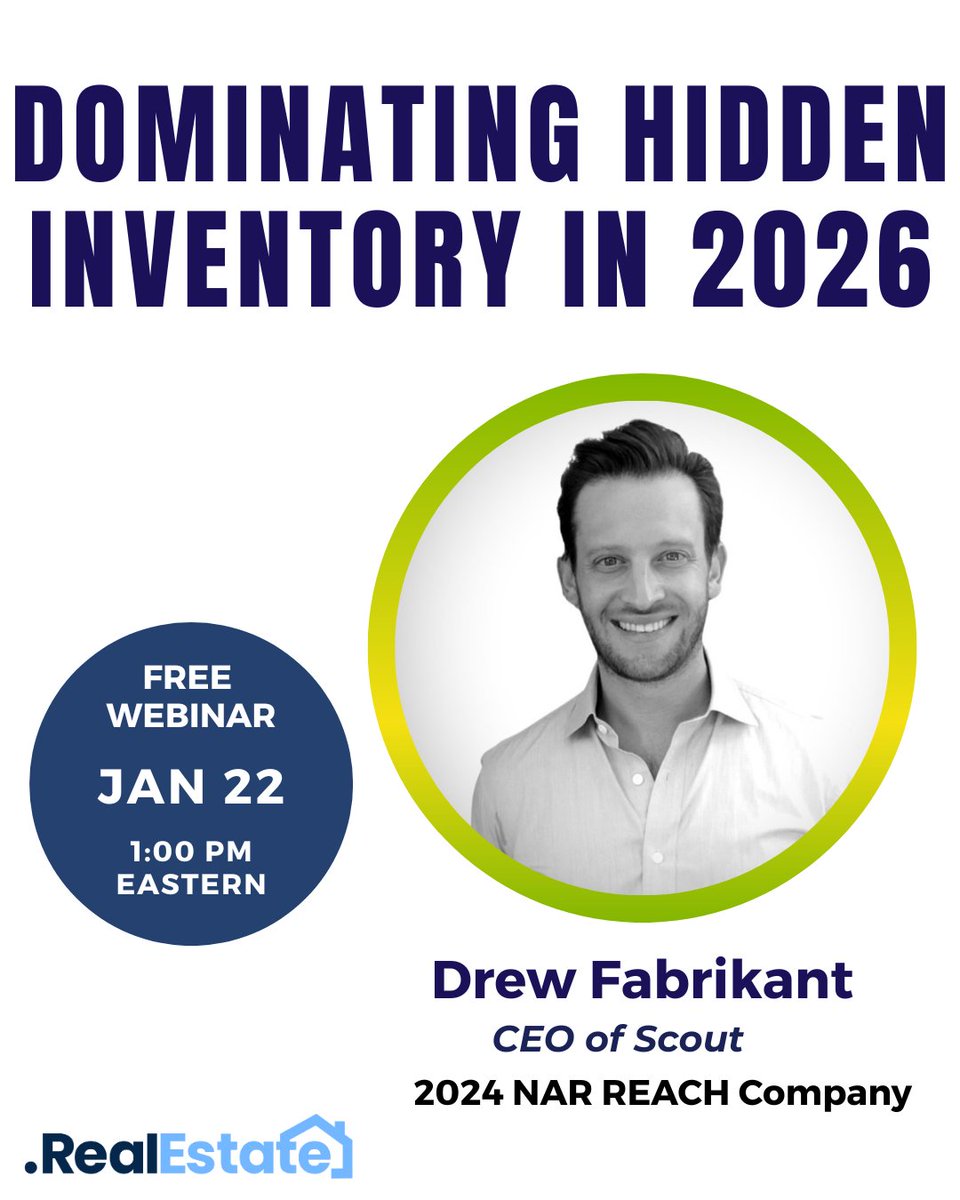 nardotrealtor's tweet image. Register for Dominating Hidden Inventory in 2026 and learn how to predict listings 30–60 days before they hit the market—plus one live attendee will win a $200 Visa Gift Card. bit.ly/4jtVXcN