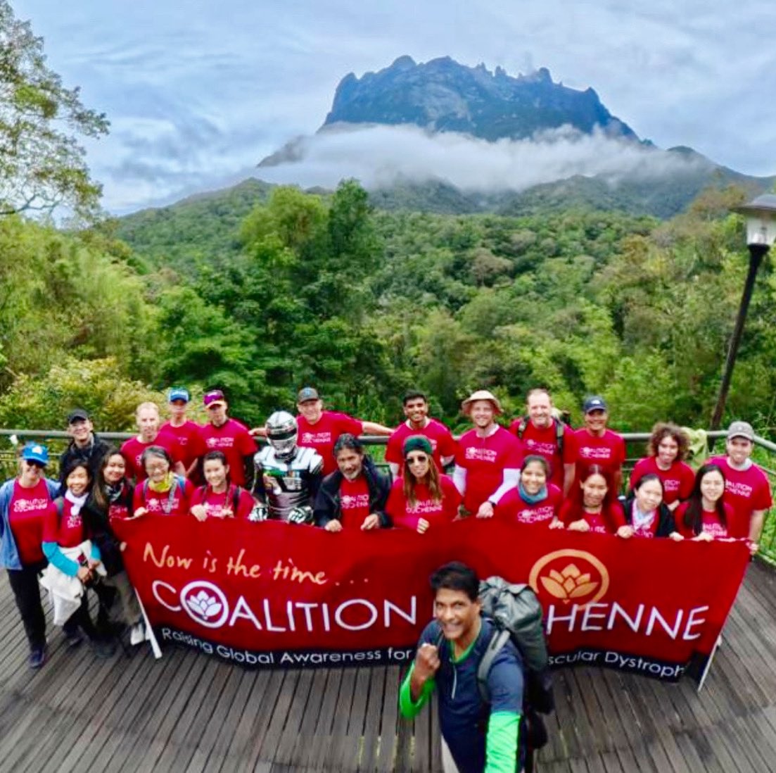 CoalitionDMD's tweet photo. Adventure travel for a cause! July 25-27th, our 14th Expedition Mt Kinabalu for Duchenne awareness!  More info here: 👉
https://t.co/yW7lw21T1h https://t.co/Td6jvH4Po6