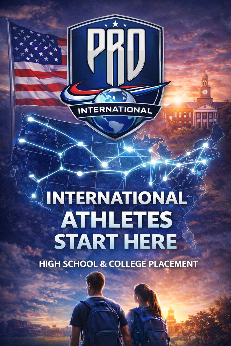 PRO_Movement1's tweet image. 🚨INTERNATIONAL FAMILES🚨

🔈@PRO_INTL IS NOW OPEN

🇺🇸Directly Connect with U.S. High Schools &amp;amp; Colleges Across The Country

🔝Trusted Resource
🤝Proven Results (10+ Years Exp)
💵Clear, upfront pricing

🔢Limited Families Accepted

🌎Applications NOW LIVE⤵️…