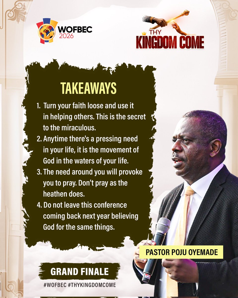 World Faith Believers Convention tweet media