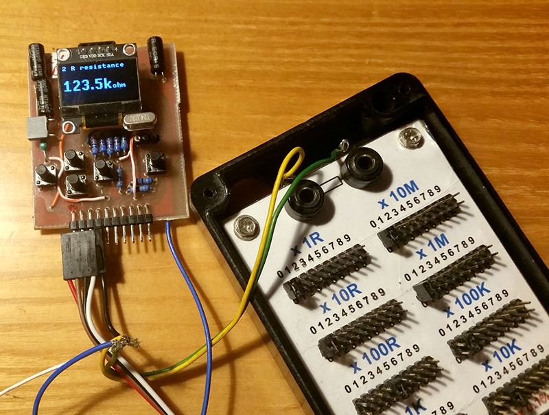 NemecekPanda38's tweet photo. #PidiMet #PidiMultiMeter Resistance measurement is complete. Measurement range 0.1 ohm to 100 Mohm, with 5% accuracy and 0.1 ohm resolution. https://t.co/yZfwdUPjTE