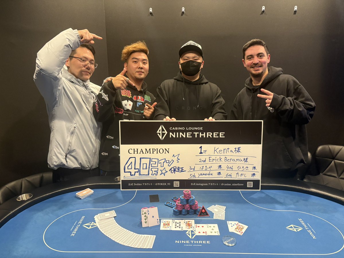 40万コイン保証!!早割¥3,000割引&E無料フリップチャンス‼︎】 🏆🥇Kenta様 🥈Eric Benamu様 🥉はるや様  🎖️ひろき様 🎖️yamaoka様 🎖️たかし様 皆様インプライズおめでとうございます🎉