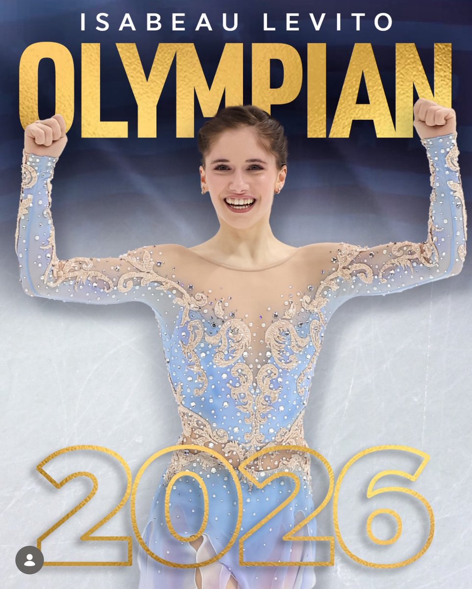 figureska8's tweet photo. The exquisite and ever-elegant Isabeau Levito has been named to the US #Olympics2026 Team.  

@USFigureSkating #USChamps https://t.co/CkEubYrNCZ