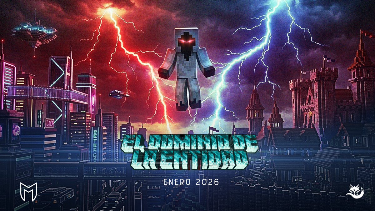 🌌El Dominio de La Entidad te está buscando.
Una ciudad entera fue arrancada de su mundo.
Desafíos, rol, contenido y construcción te esperan.

✨Abierto para todos: expertos y principiantes.

Gracias a <a href="/AsukaStudios/">AsukaStudio</a>  y <a href="/MinemuNetwork/">MINEMU</a> 

🔗Postúlate aquí ➤forms.gle/2hhDQmii98pSqf…