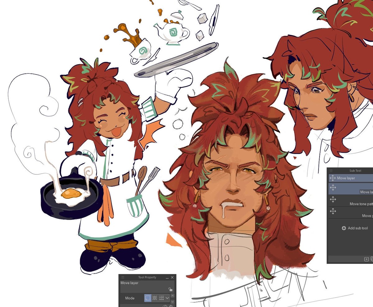 C0WPUNKY's tweet photo. #oc lil chef https://t.co/vHJsWkwPkX