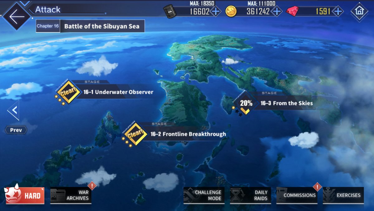 LokiXY's tweet image. Clearing 16-3 is fun, but I don't know how I'm going to full clear it without getting the Danger Level to Safe (and even then....)