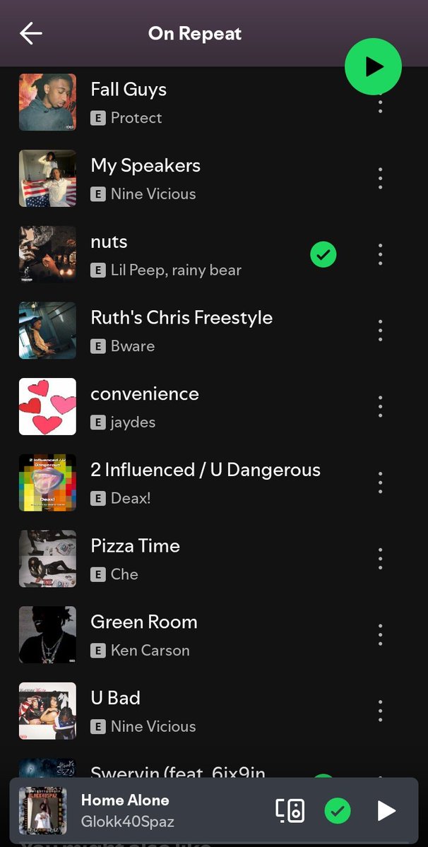 calajms's tweet image. icon and on repeat