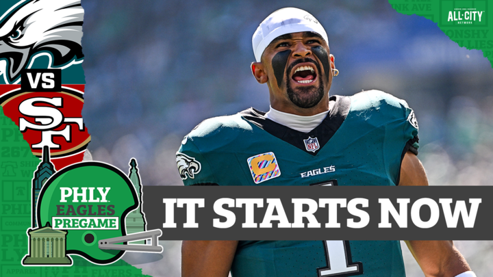 PHLY_Eagles's tweet photo. LETS GOOOOOOOOOO, TAP IN! ⤴️
- EJ checks in from the Linc! 
- Fran breaks down some tape https://t.co/JpDn2CgO4c