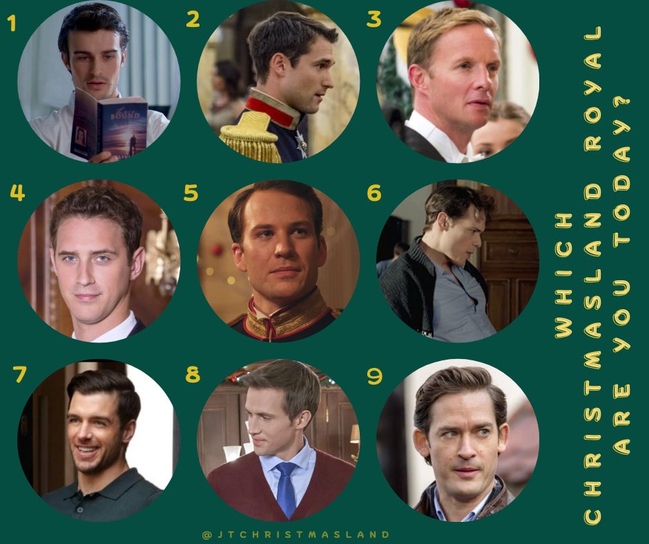 There are a whole lot of royals in Christmasland. 
Do you have a favorite?