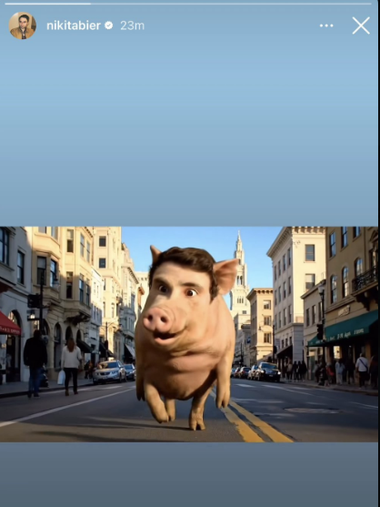 $Nikita bear movie in production

Head of X (Elon number 2) + Bonegpt

Posted on X and instagram. Thats worth millions

GJ9LEQZgoxW487LRaRnajr6DWzouswd29EruRqwZBAGS