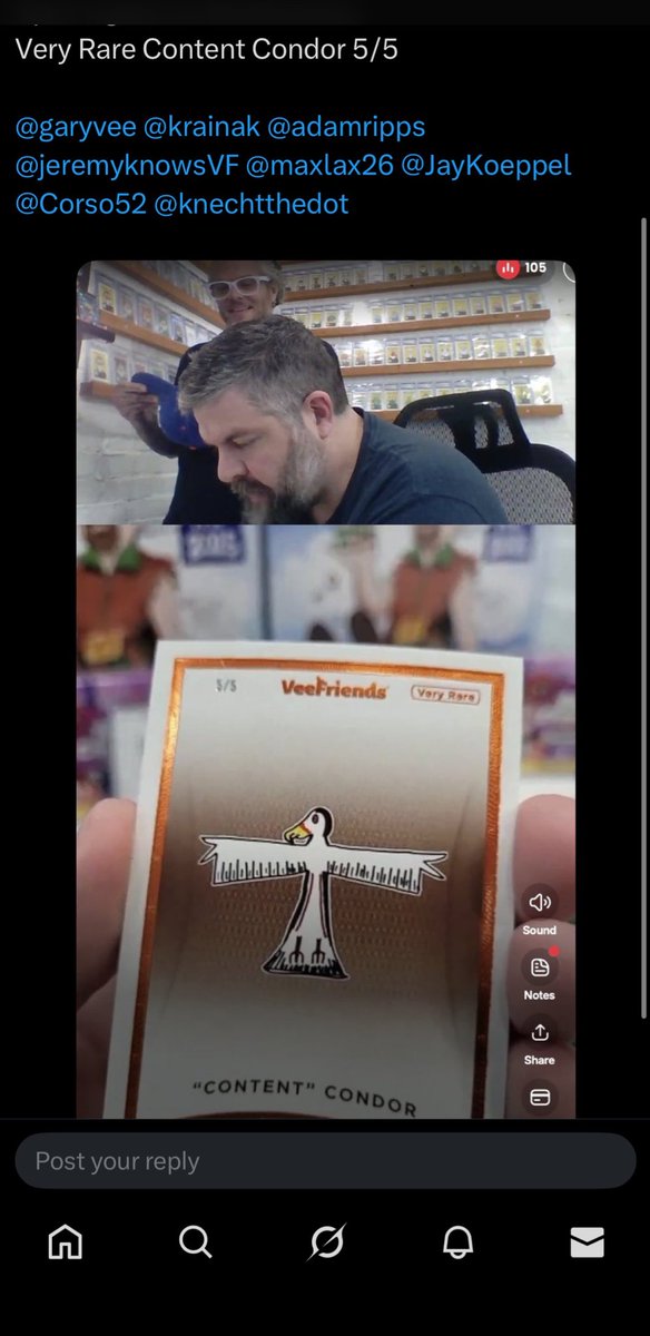 In search of this card veefam….👀 if anyone can help find it/has it please hmu! 🤝 was pulled on a stream a while back by <a href="/wh1skyjak/">wh1skyjak</a> and <a href="/iBenKind/">BenKind</a>, appreciate it! ❤️😊