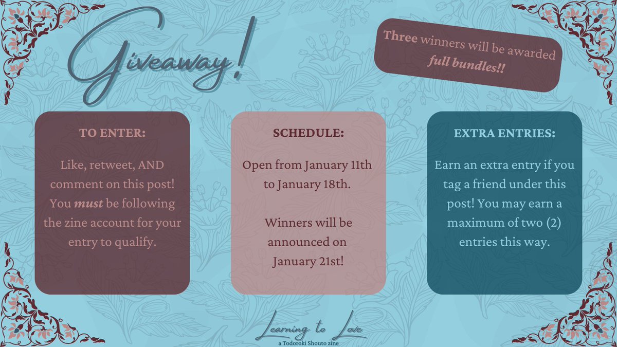 Learning to Love: A Todoroki Shouto Zine tweet media