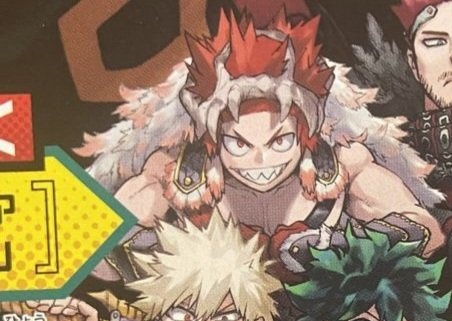 Forever obsessed with Dragon king Kirishima why can't we have more of this please peak character design
