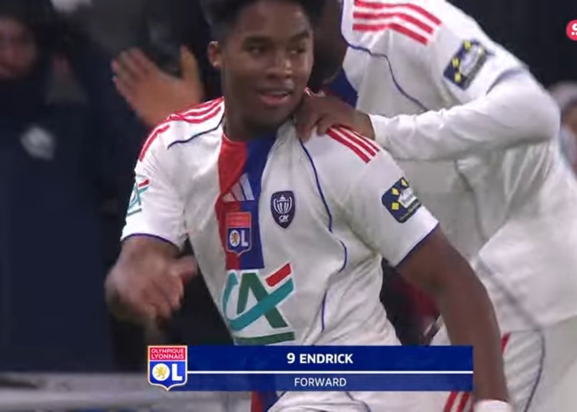 CentralDoBrega's tweet image. ENDRICK!!!!!!!!!!!

GOL DO ENDRICK EM SUA ESTREIA PELO LYON

ELE É ILUMINADO!!!!!

É O 9 DO HEXA!!!! 🇧🇷🇧🇷🇧🇷