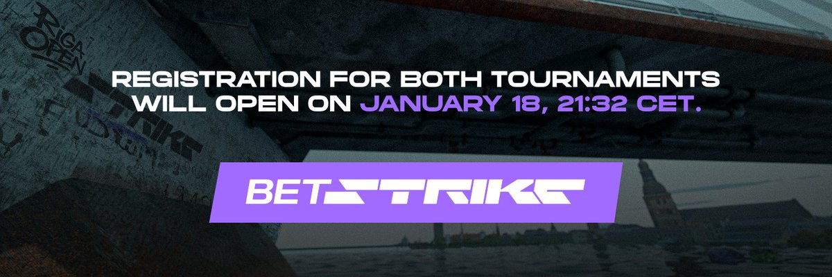 UrbanContenders's tweet image. - 🇱🇻Riga Open #3 Registration ➡️: 
forms.gle/1bCBcj2frFeiuu… 

- 🇱🇻Riga Open #4 Registration ➡️: 
forms.gle/pF54a15g77nrxG… 

Both registrations will open on January 18 at 21:32 CET.