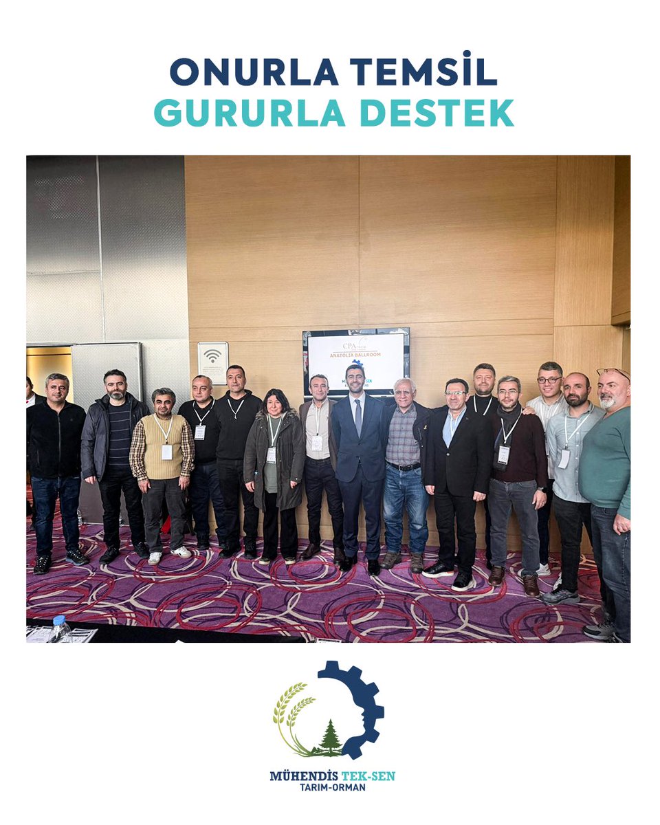 Yola çıktığımız günden bu yana çok yol kat ettik.

Mühendislerin ve teknik hizmetler sınıfının sesi olmaya, yaşanan mağduriyetleri en üst perdeden duyurmaya çalıştık.

“Sendika kuramazsınız” dediler,
“Önünüze geçeriz” dediler,
“Konfederasyon olamaz” dediler…

Ama biz,