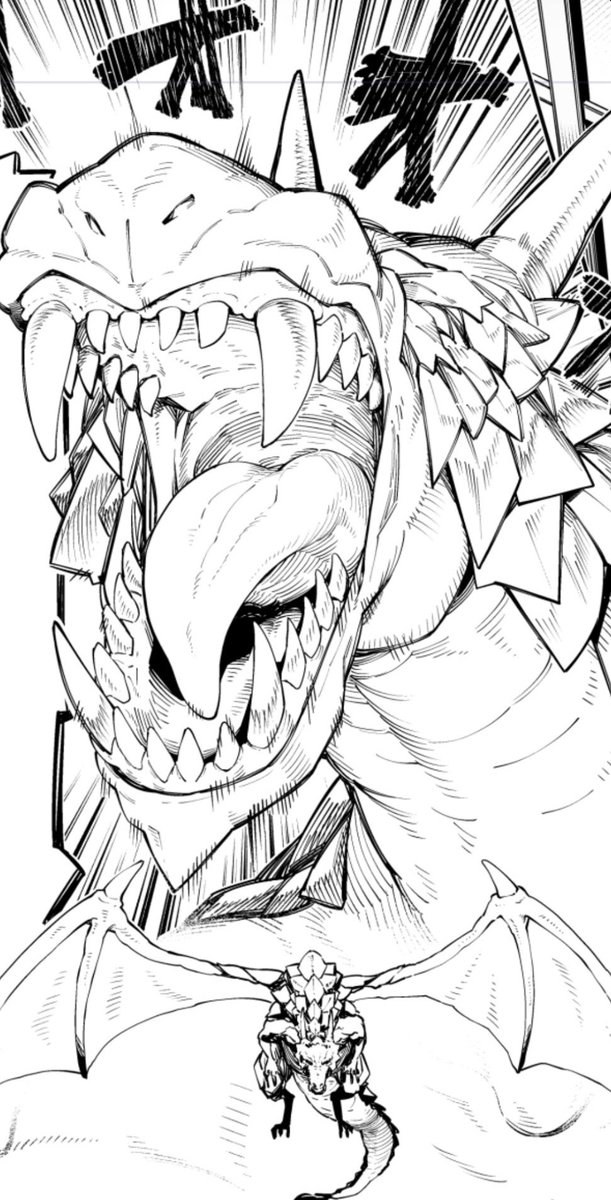 ドラゴンがこうなってこうしてこうなる 