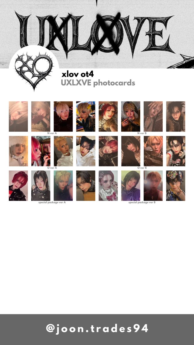 ランダム封入 ウムティ IDフォト XLOV