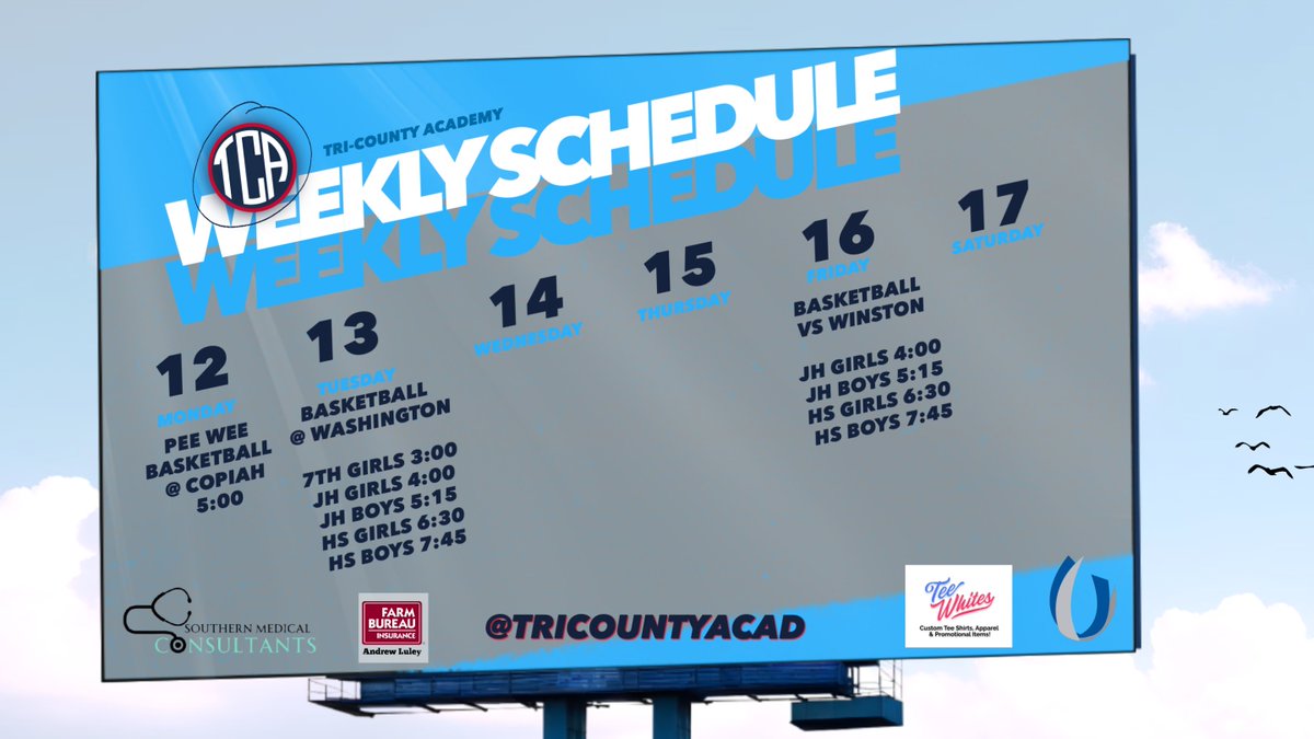 Tri County Academy tweet media