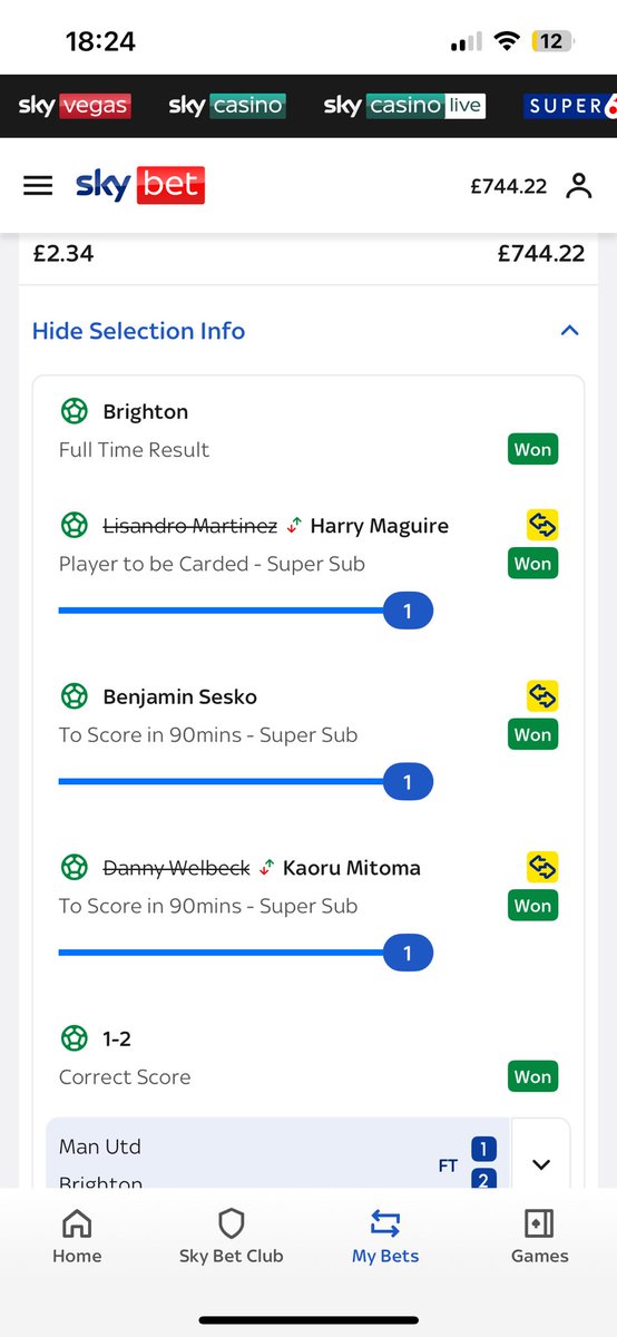 spratton66's tweet photo. @LordFootyTips ❤️I think the stars were aligned today for me 😂😂 https://t.co/0XsXyu3PHs