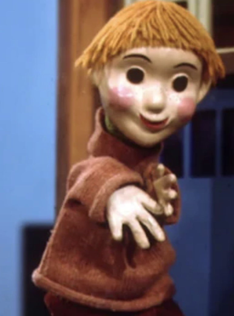 Lol. Only Gen-X Canadians can truly appreciate this. Creepy kids shows came up in conversation, so I pulled out this gem and my husband was horrified 😂