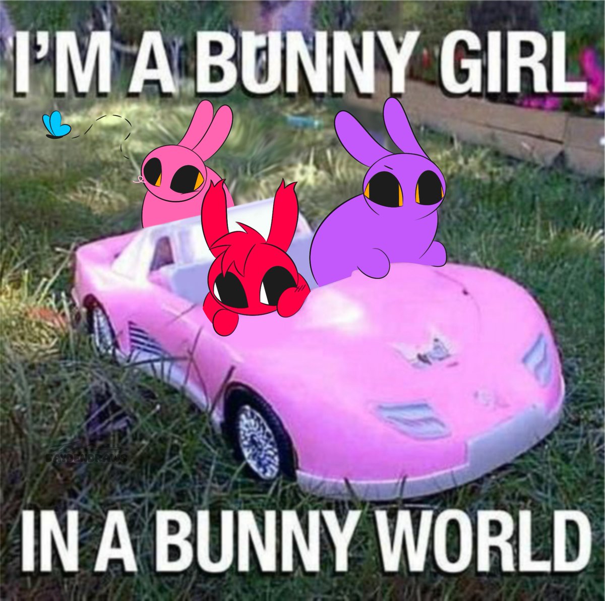 Is he stupid? Yes... 💜 (I have more...) #theamazingdigitalcircus #TADC #tadcfanart #jax #eviljax #thomastadc #bunny