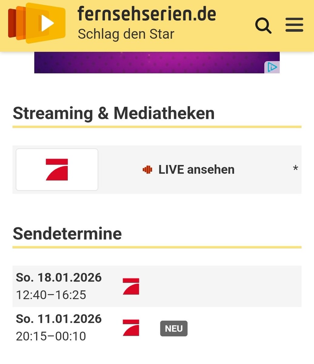 Ach guckt mal, die letzten 3 Stunden können wir gnädigerweise noch nächsten Sonntagnachmittag nachholen. 😆 #schlagdenstar