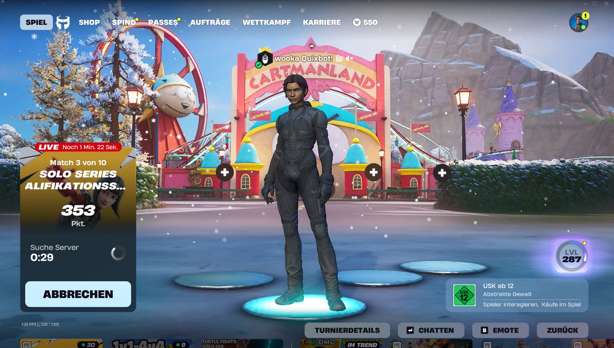 QuixFN74's tweet image. early qualed again 

@WookaEsport