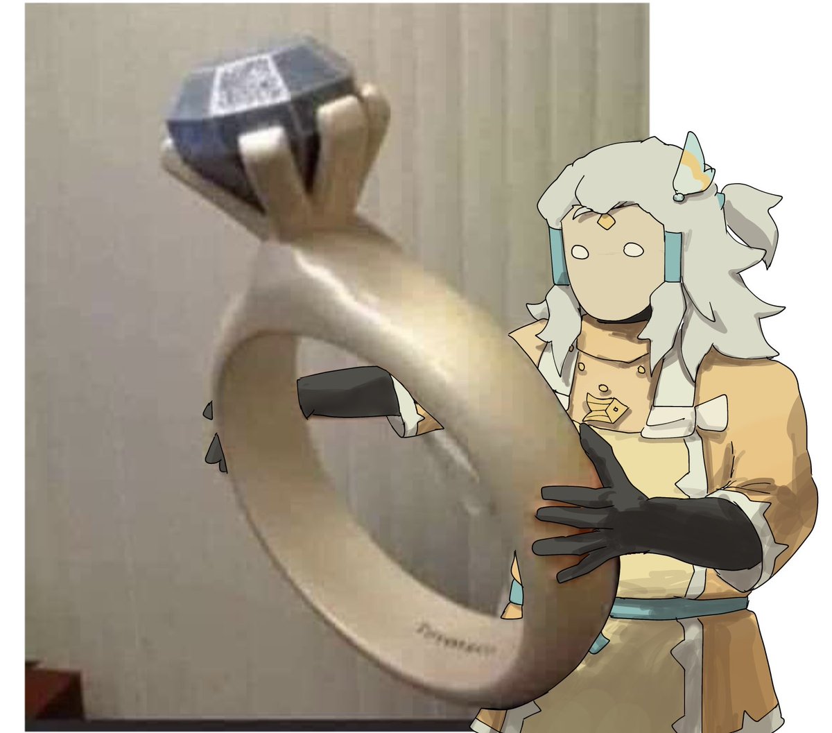 雑コラ求婚羽ばたくズ
羽案さんは↓に