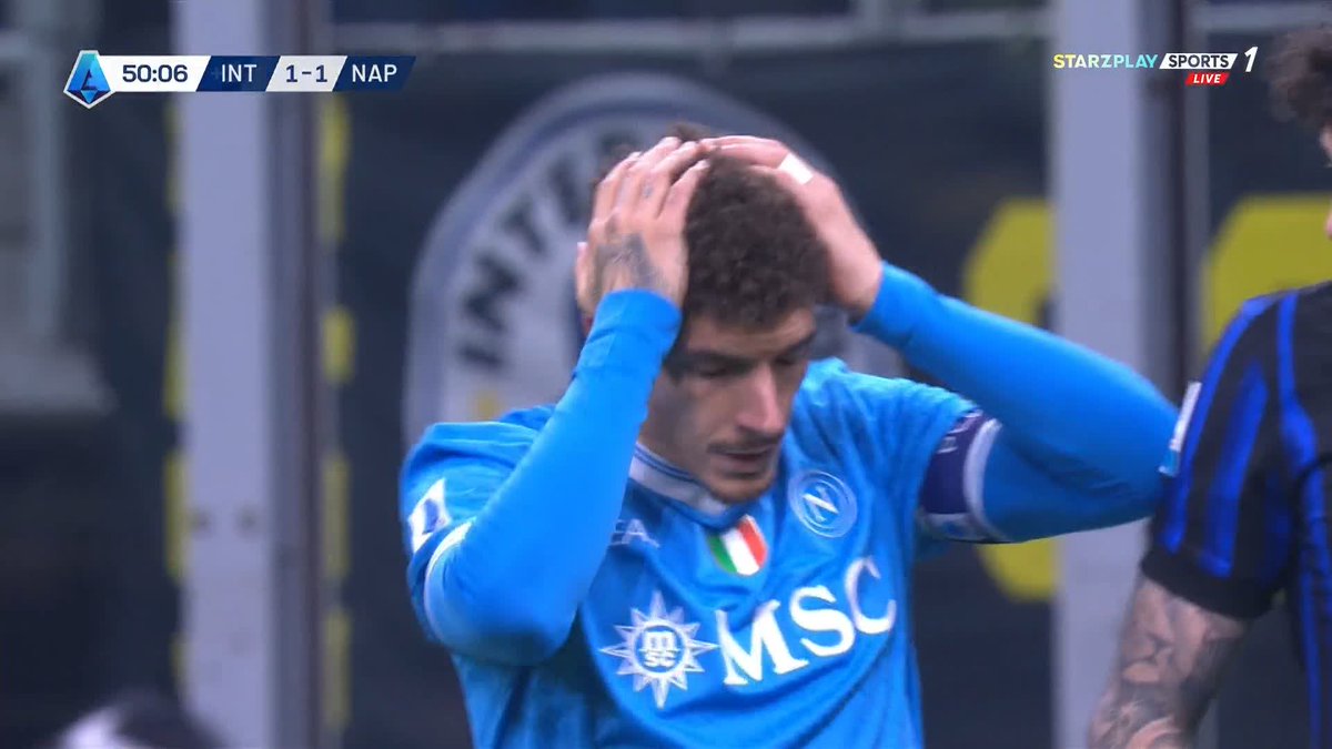من جديد نابولي يهدر هدف التقدم على الإنتر 