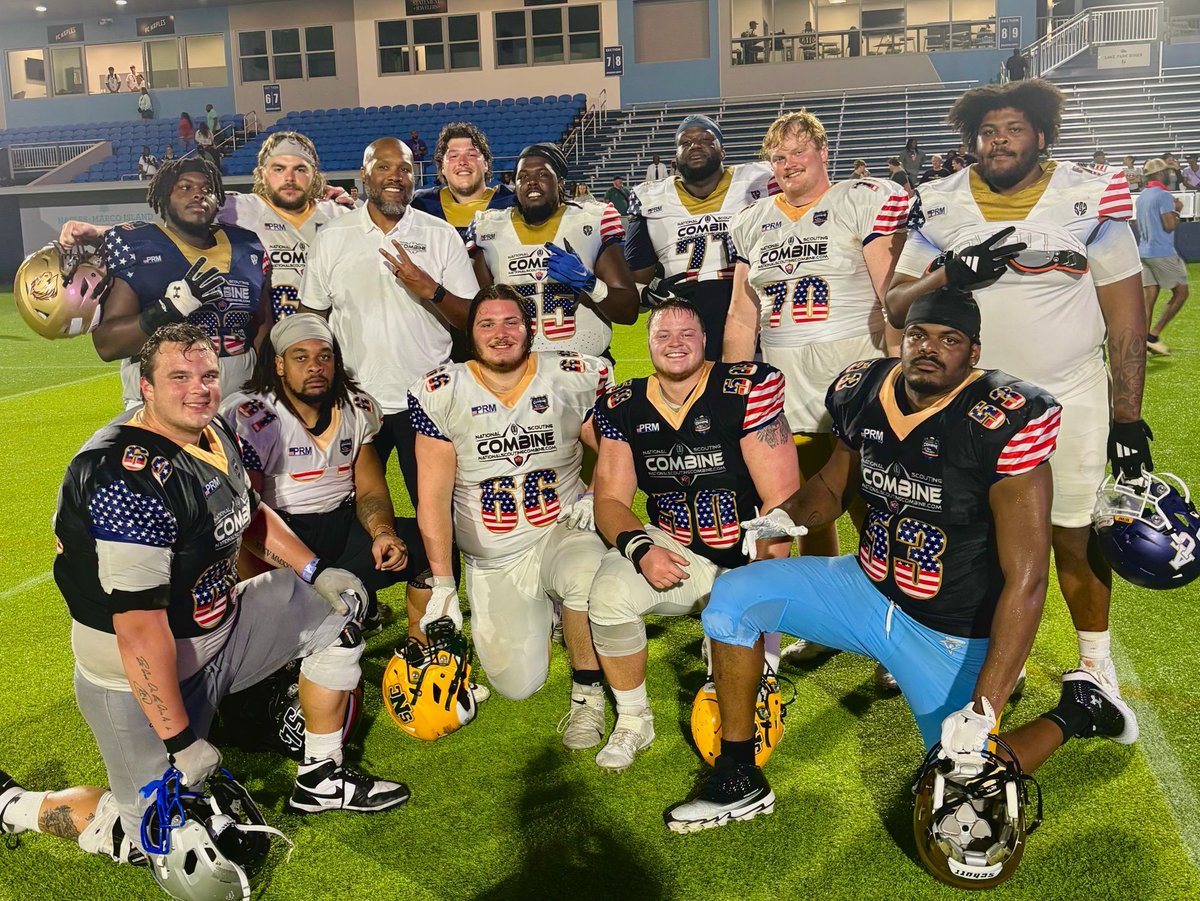 Momentum continues at the National Scouting Combine.

Five offensive linemen coached by Todd Washington have officially been added to the upcoming <a href="/TheUFL/">United Football League</a> Draft. A strong reflection of development, preparation, and performance as these athletes continue taking the next step at