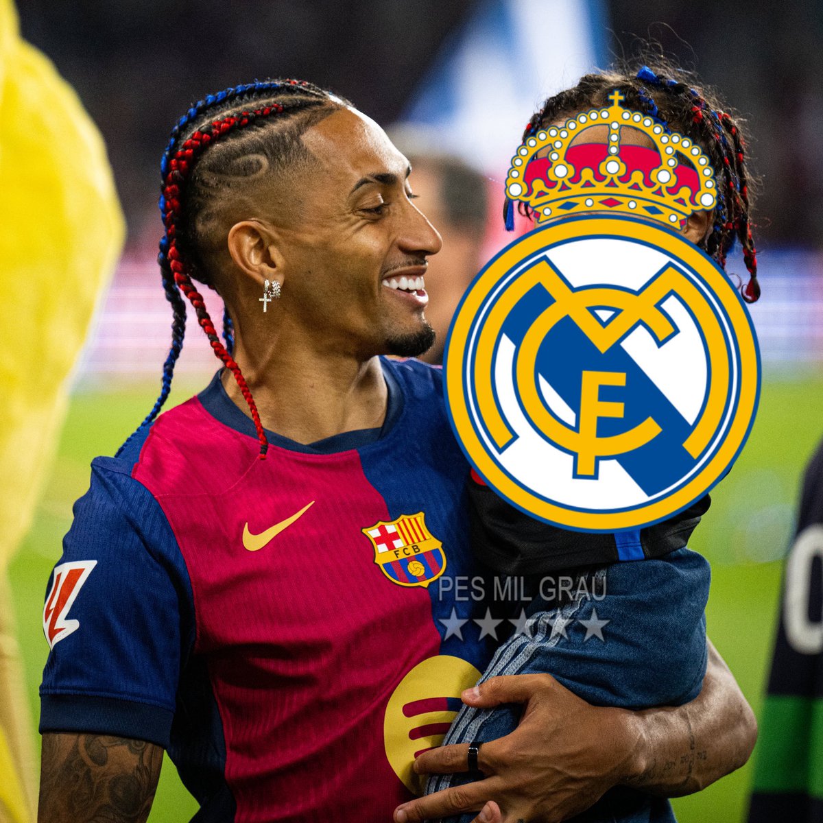 Pesgrau's tweet image. TA PERDENDO A GRAÇA, É MUITA PATERNIDADE! KKKKKKKKKKKKK

MAIS UM VICE DO REAL PARA O BARCELONA!

TEM QUE RESPEITAR O MAIOR DA ESPANHA!