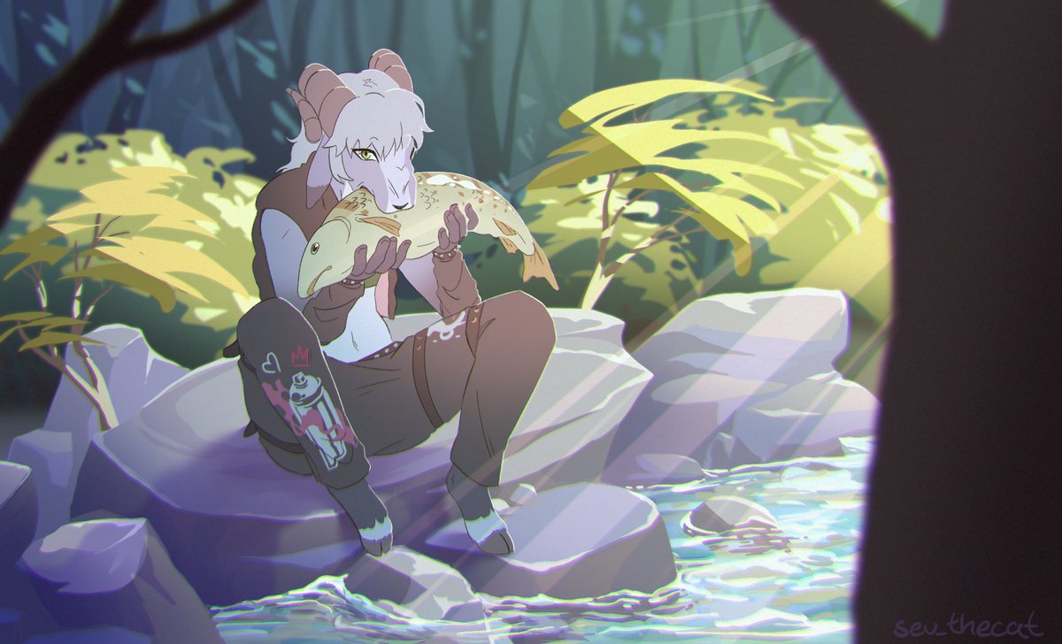 Comm for <a href="/TalesInSandRBLX/">Sam</a> #furryart