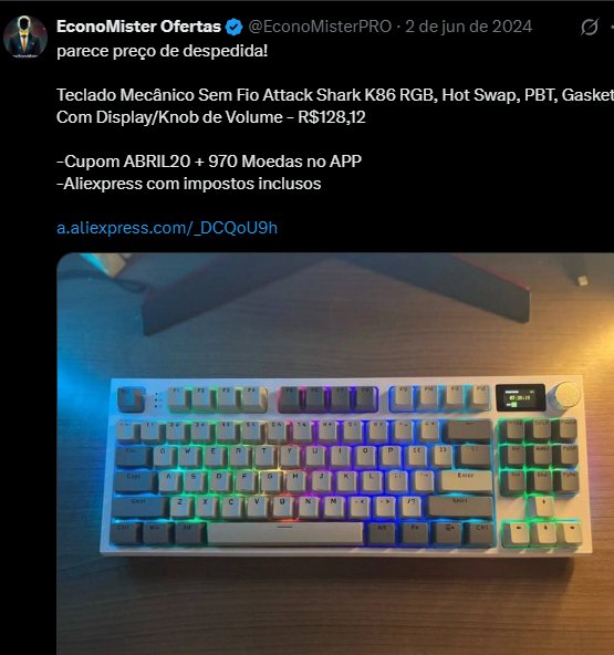 Achei um print aqui na galeria e nossa, que tristeza! Simplesmente não me lembro a última vez que comprei no Ali, mas tenho quase certeza que não faz menos de 1 ano.