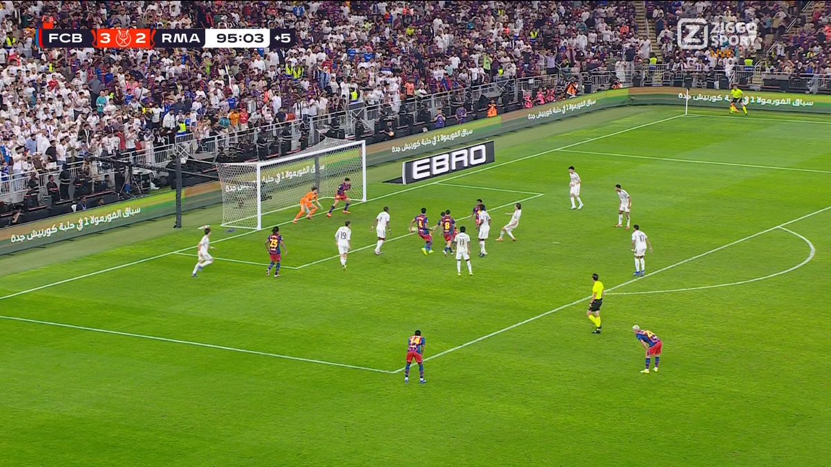 KalshiFC's tweet photo. 📸 THAT MUST BE THE 3-3! JOAN GARCIA, THE BEST KEEPER IN THE WORLD SAVES IT IN THE LAST MINUTE OF THE GAME! https://t.co/WILuurMUSu