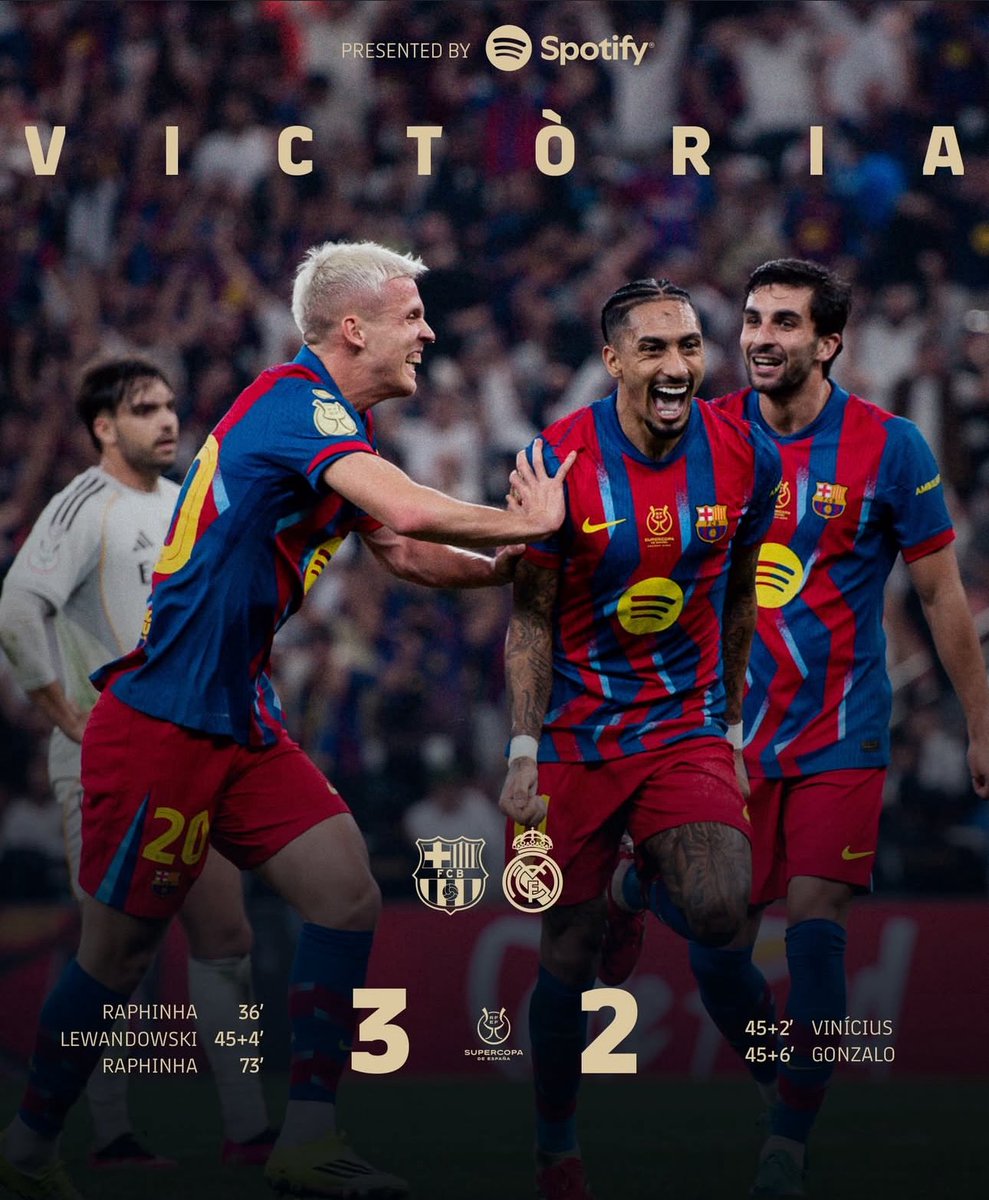 En Arabia
En Estados Unidos
En España

DONDE SEA.

El Madrid es la prostituta del FC Barcelona