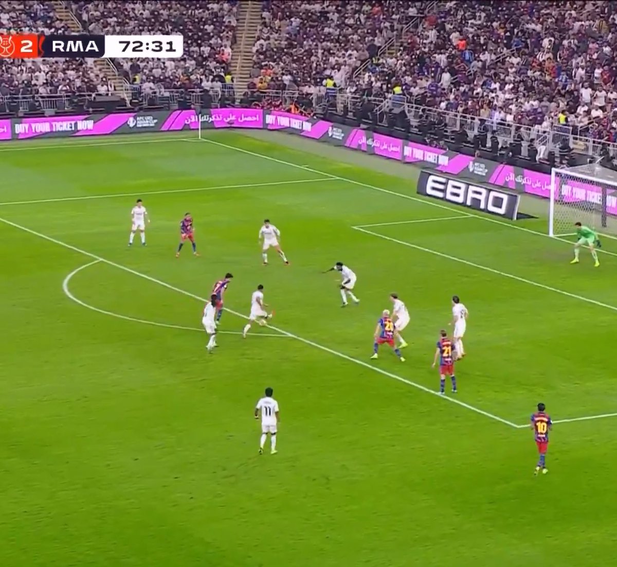 forcabarca_ar's tweet image. بيلينغهام هو من صنع الهدف الثالث ❤️