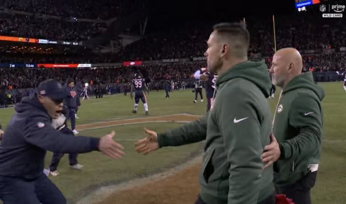 Daddys_Lambeau's tweet image. Ben Johnson comes across as one of the least classy head coaches in the NFL right now. The quick, dismissive handshake with Matt LaFleur after the game felt petty and immature, and then yelling “Fuck the Packers” in the locker room celebration just sealed it. I have no respect…