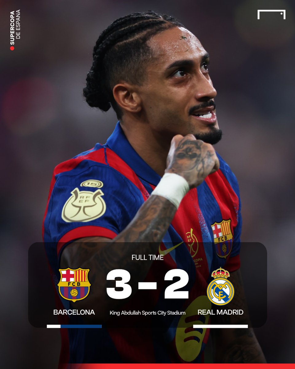 GOAL_ID's tweet image. Barcelona JUARA!

Tumbangkan Real Madrid di final Piala Super Spanyol.