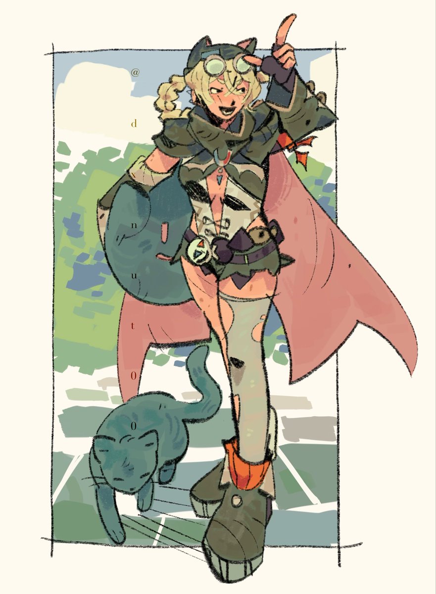 dxnut00's tweet image. Live laugh love jahoda 
#genshinimpact #Jahoda