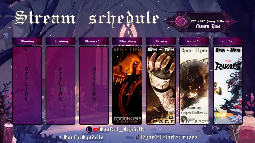 VMedia! Syndelle 💜 The Synful Succubus tweet media