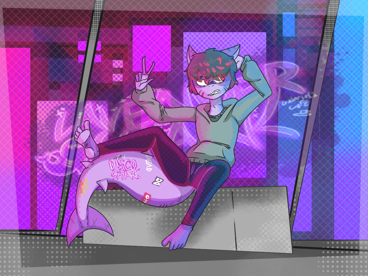 Lavender_shark1's tweet image. I've somehow already lost all that bulk from the holidays.

+ I'm now addicted to monster due to getting my heart broken.

Anywaus, here are some of the artwork I had the best time doing from 2025!
#ArtistOnTwitter #Art #artshare #ArtSummary2025