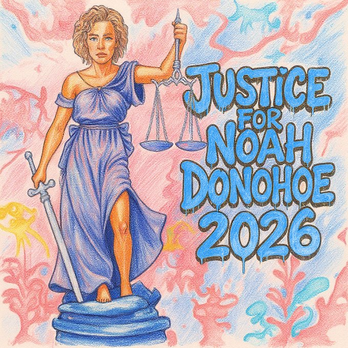j_oconnor37's tweet photo. #JusticeForNoahDonohoe
Noah Donohoe's inquest opens 19 Jan.
Update from Fiona: "Noah and me only have one chance at getting some kind of closure through the process of the Inquest"
There's much more at stake in this inquest than any can imagine.
(Credit artwork: @AmberJeden) https://t.co/92W31BMM51