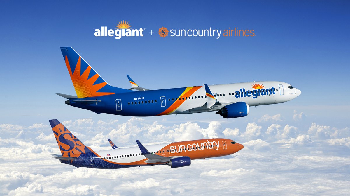 Today, we are thrilled to announce that Allegiant and Sun Country are combining to create a leading, more competitive leisure-focused U.S. airline!

Together, we’ll expand service to more popular vacation destinations across the United States, as well as international