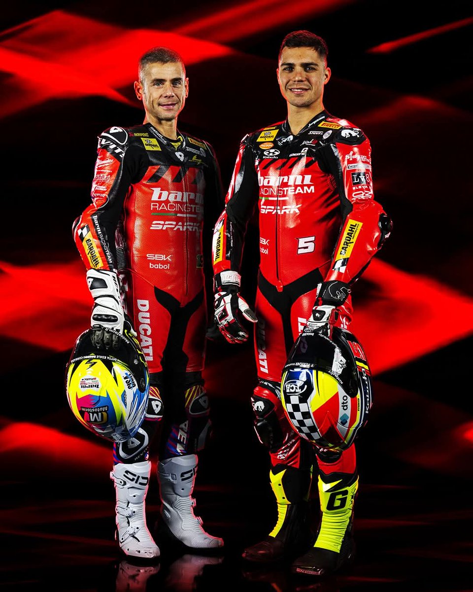 Presentados los colores del Barni Racing para el #WorldSBK 2026 con Yari Montella y Álvaro Bautista
