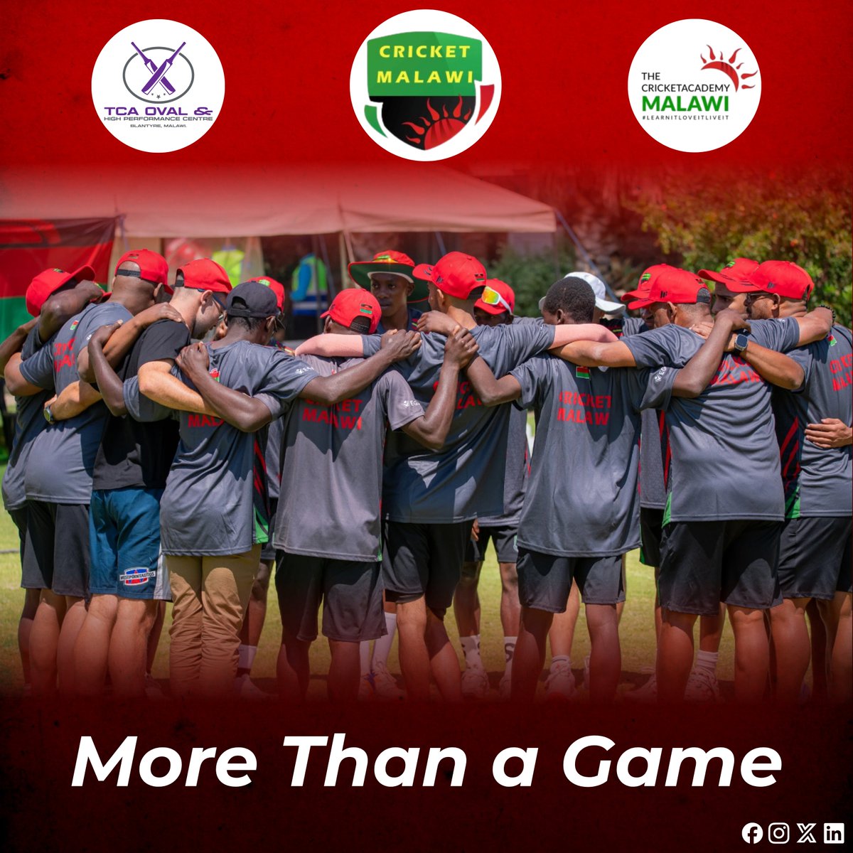 tcamalawi's tweet image. Cricket teaches more than technique. Through training and competition, players learn teamwork, discipline, respect, and resilience. Values that extend far beyond the boundary.
This is why the game matters.

#DreamBelieveAchieve #SportWithAPurpose #LearnItLoveItLiveIt