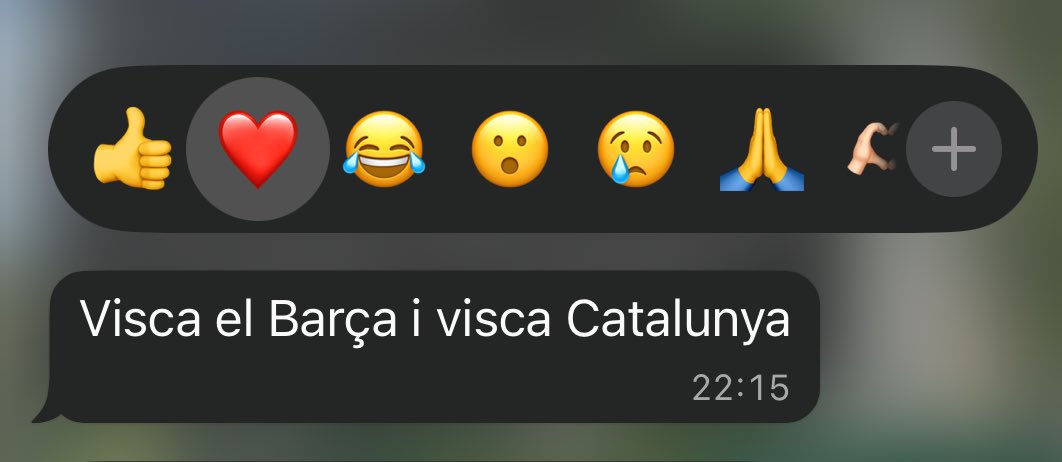 doncs això ❤️💙