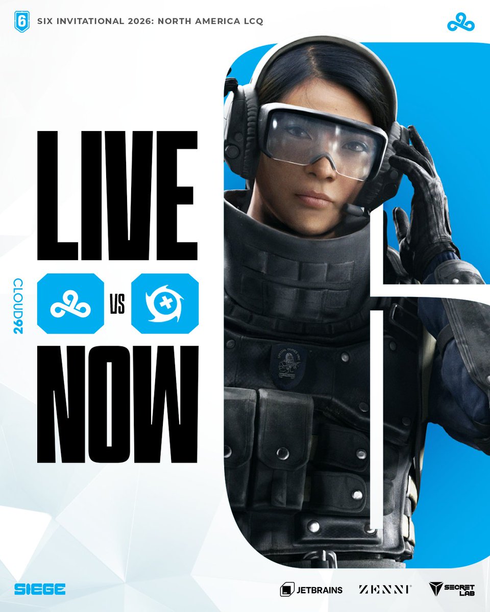 Cloud9's tweet image. We're up 1-0 vs @OXG_Esports! 

🔴 twitch.tv/rainbow6