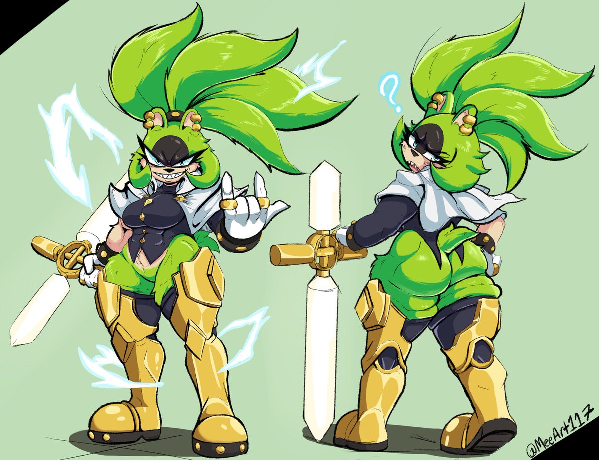 MeeArt117's tweet image. Surge x Pseudoregalia #SurgeTheTenrec