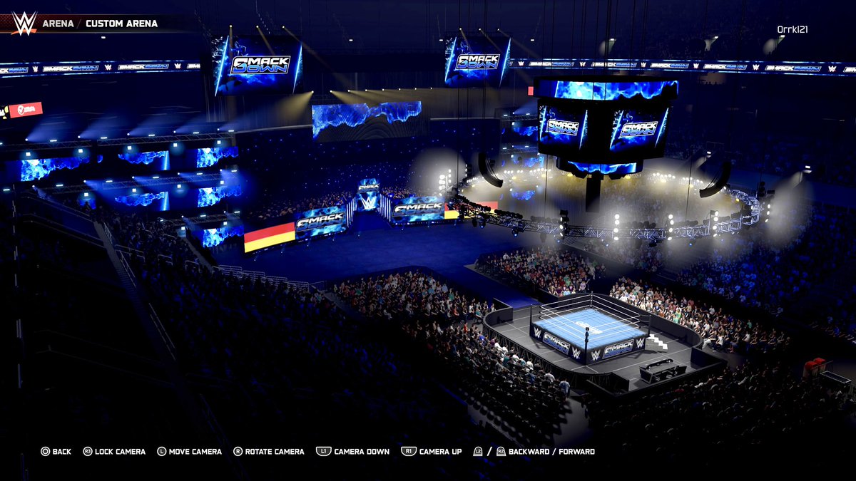 ORRKL2002's tweet image. 🔥Final Version - Smackdown ‘26 Uber Arena v.2 🇩🇪🗡️

Refined for maximum accuracy, clarity, and broadcast realism.

NEW UPLOAD: Smackdown ‘26 Uber Arena v.2 🇩🇪🗡️

📍 Uber Arena

A fully re-created SmackDown environment rebuilt from the ground up with precision and innovation.…